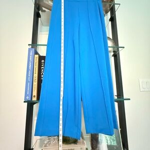 Chic Women's Wide Leg Pants in Vibrant Blue P006